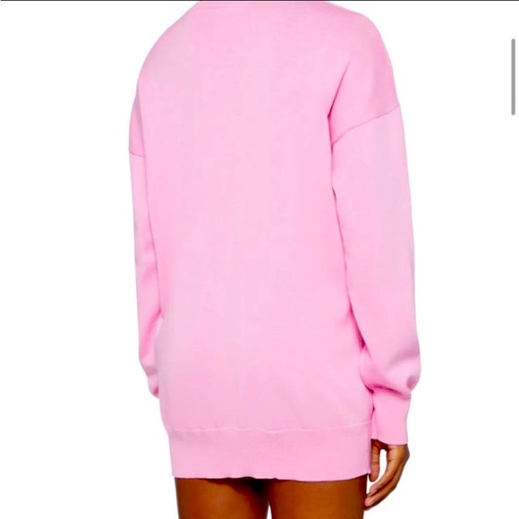 Generation Kiss Ultimate Diva Pink Dog Oversized Sweater Top NWT - Picture 8 of 8